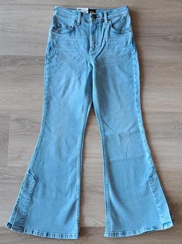 Lee split leg flare spijkerbroek blauw - Maat W24 L31