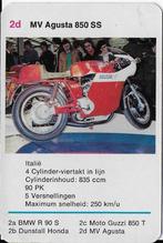 M101 motorkaartje mv agusta 850 ss ( 2d ), Verzamelen, Ophalen of Verzenden, Zo goed als nieuw, Motoren