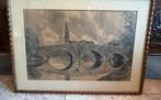 Roermond 1932 Stenen Brug - Hub Jonas, Antiek en Kunst, Ophalen