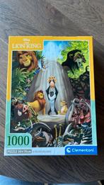 Lion king puzzel, Ophalen of Verzenden, 500 t/m 1500 stukjes, Zo goed als nieuw