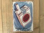 Reclamebord Lucky Strike 20x30, Ophalen of Verzenden, Zo goed als nieuw, Reclamebord