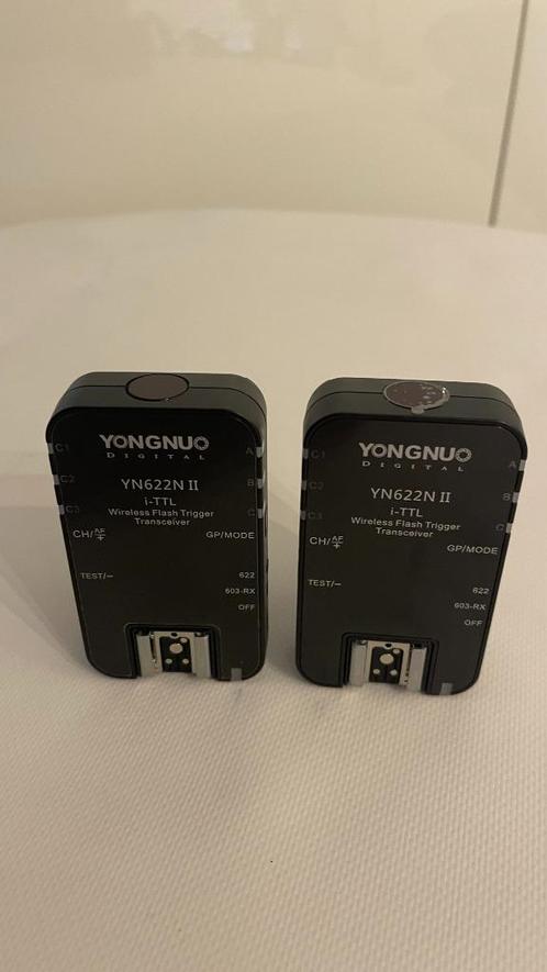 Flits trigger set. Yongnuo YN622N II, Audio, Tv en Foto, Fotografie | Flitsers, Zo goed als nieuw, Overige merken, Ophalen of Verzenden