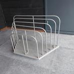 Antiek Metalen Rek - Houten Platenstandaard - Schilderijen, Ophalen