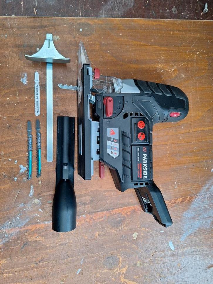 Parkside Performance Decoupeerzaag - Zo goed als nieuw!, Doe-het-zelf en Verbouw, Gereedschap | Zaagmachines, Zo goed als nieuw