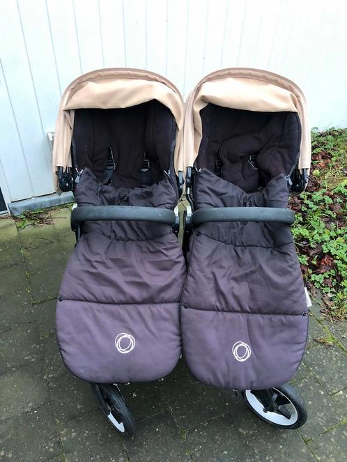 Donkey dubbele wagen van Bugaboo, Kinderen en Baby's, Tweelingen en Meerlingen, Gebruikt, Kinderwagen of Buggy, Ophalen