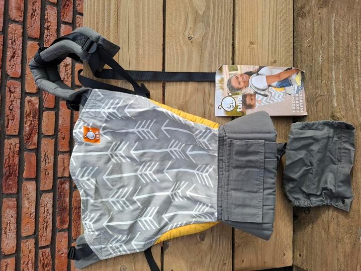 Tula babydrager/draagzak, Kinderen en Baby's, Babydragers en Draagdoeken, Zo goed als nieuw, Draagzak, Buik of Rug, Overige merken