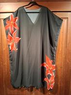 mooie kaftan zwart met rode bloemen One Size, Ophalen of Verzenden, Nieuw, Zwart, Jurk