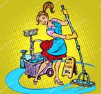 Schoonmaakster Aangeboden.