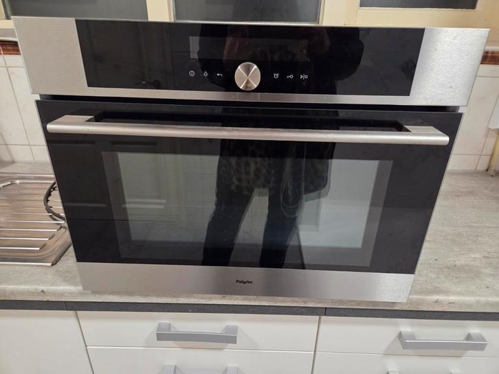 Pilgrim Inbouw Oven met Grill - Zo goed als nieuw, Witgoed en Apparatuur, Ovens, Zo goed als nieuw, Inbouw, Oven met grill, 60 cm of meer