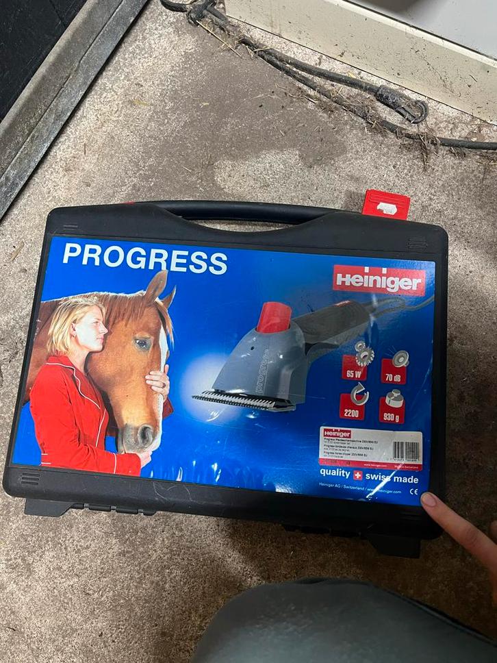 heiniger progress scheerapparaat, Dieren en Toebehoren, Paarden en Pony's | Verzorgingsproducten, Ophalen of Verzenden
