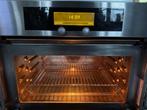 Goedwerkende RVS Miele combimagnetron en stoomoven, Witgoed en Apparatuur, Ovens, Stoom, Oven, Zo goed als nieuw, Inbouw
