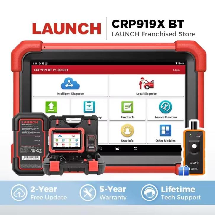 LAUNCH X431 CRP919E BT – Pro OBD2 Scanner, Auto diversen, Autogereedschap, Nieuw, Ophalen of Verzenden