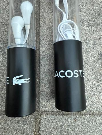 LACOSTE oordopjes beschikbaar voor biedingen