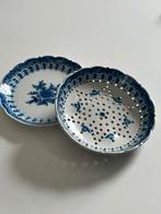 1800's LARGE Makkum Tichelaar Delft  Bowl  Strainer Set, Ophalen of Verzenden, Zo goed als nieuw, Overige stijlen