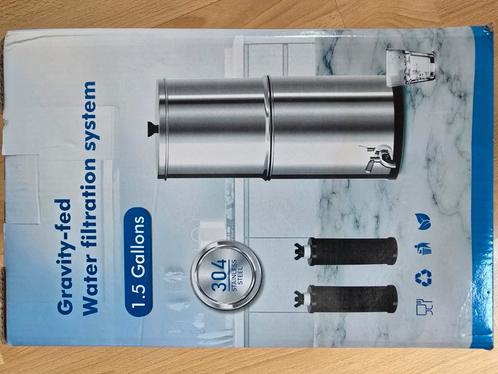 Waterfilter met filters, Witgoed en Apparatuur, Overige Witgoed en Apparatuur, Nieuw, Ophalen of Verzenden