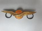 Vliegerembleem KLu jaren 60 met 2 ringen, Ophalen of Verzenden, Luchtmacht, Nederland, Lintje, Medaille of Wings