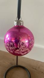 Oude kerstbal met engeltjes  made in GDR, Diversen, Kerst, Ophalen of Verzenden