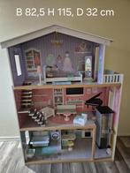 Poppenhuis/Barbiehuis inclusief Barbies- Supermooi!, Kinderen en Baby's, Ophalen, Zo goed als nieuw, Poppenhuis