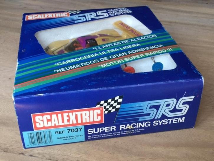 [SALE] Scalextric Super Racing System Jaguar XJR-9 Silk Cut, Kinderen en Baby's, Speelgoed | Racebanen, Nieuw, Elektrisch, Overige merken