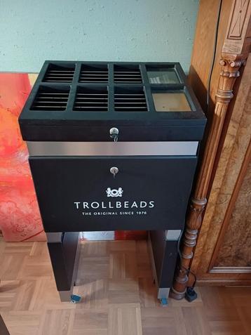 Trollbeads display kast, af te sluiten bovenkant en binnenka