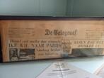 De Telegraaf van Vrijdag 29 November 1957, met certificaat., Ophalen of Verzenden