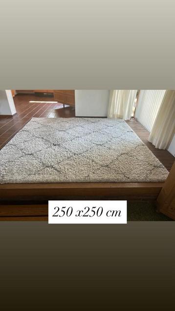 Groot kleed wit/creme met ruit beschikbaar voor biedingen
