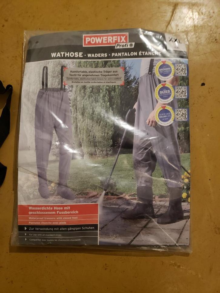 Powerfix Waadpak XXL - Nieuw in verpakking! En 1 gebruikt, Watersport en Boten, Watersportkleding, Nieuw, Overige typen, Heer