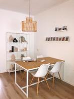 JYSK KASTRUP eetkamerstoelen wit, 4 stuks, Huis en Inrichting, Stoelen, Ophalen, Zo goed als nieuw, Wit