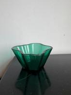 Iittala vaas schaal iittala groen design, Overige kleuren, Ophalen of Verzenden, Minder dan 50 cm, Glas