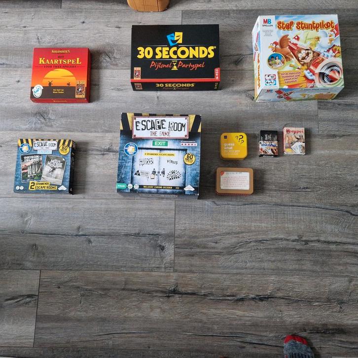 Diverse spellen te koop, Hobby en Vrije tijd, Gezelschapsspellen | Bordspellen, Gebruikt, Een of twee spelers, Drie of vier spelers