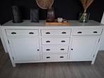 Gratis af te halen wit landelijk dressoir., Ophalen, Gebruikt, 150 tot 200 cm, Landelijk