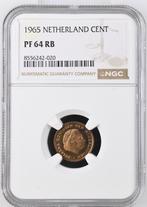 1 cent 1965 NGC Proof 64 RB (€ 300), Verzenden, Koningin Juliana, 1 cent, Losse munt