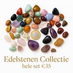 Edelstenen – set trommelstenen, gladde en ruwe kleine stenen, Ophalen of Verzenden, Zo goed als nieuw