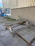 Picknick tafel, Ophalen, Gebruikt, Rechthoekig, Hout
