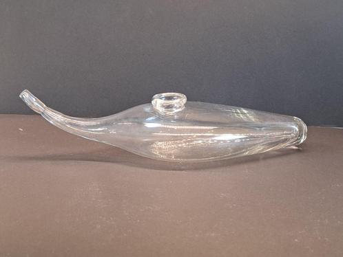 Antieke zuigfles glas, 2e helft 19e eeuw, Antiek en Kunst, Antiek | Glas en Kristal, Ophalen of Verzenden