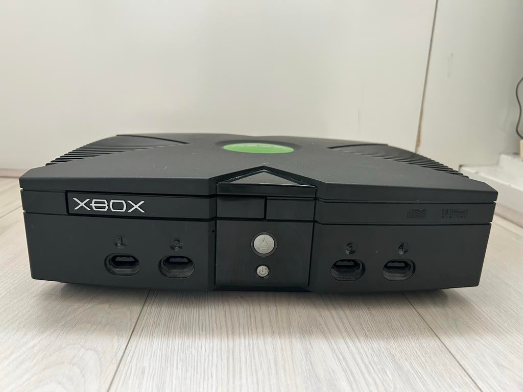 Omgebouwde Xbox - Goede Staat, Spelcomputers en Games, Spelcomputers | Xbox Original, Ophalen, Gebruikt, Met 1 controller