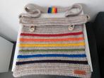 Zelfgehaakte schoudertas regenboog, Ophalen of Verzenden, Nieuw, Overige kleuren, Overige merken