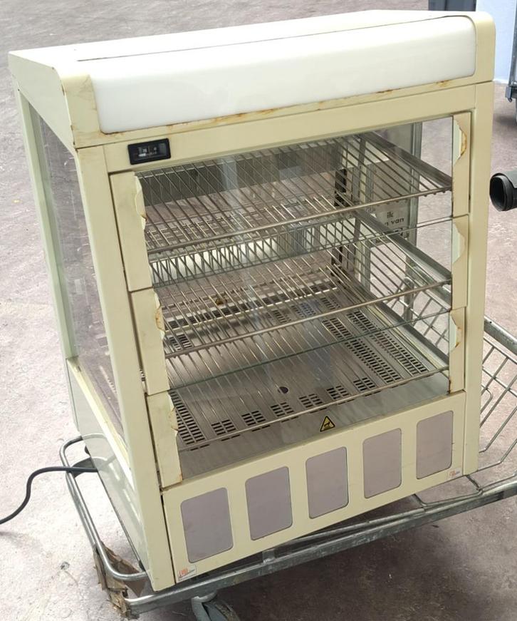 snackvitrine vintage, Witgoed en Apparatuur, Ovens, Zo goed als nieuw, Vrijstaand, Oven, 60 cm of meer, 60 cm of meer, Ophalen