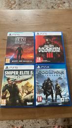Star Wars Jedi: Survivor, MWIII, god of war, Sniper Elite., Spelcomputers en Games, Games | Sony PlayStation 5, Ophalen of Verzenden