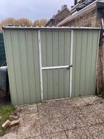 Stalen schuurtje/berging, Ophalen, Gebruikt, Metaal, Fietsenberging