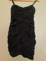 H&M gedrapeerde jurk, zwart M, Maat 38/40 (M), Zwart, Ophalen of Verzenden, Gedragen