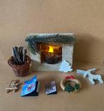 Kerst openhaard voor poppenhuis, Ophalen of Verzenden, Zo goed als nieuw, Poppenhuis