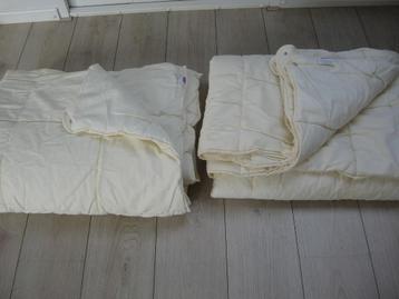2 nw DIAMANT dekbedden katoen 140 x 210 cm samen €50.- beschikbaar voor biedingen