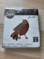 Sizzix Bigz Tim Holtz Patchwork Bird #664231 *laatste, Hobby en Vrije tijd, Scrapbooking, Verzenden, Nieuw, Frame of Mal, Sizzix