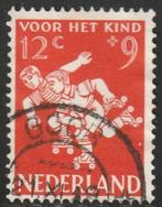 Nederland 1958 718 Kind 12c Rolschaatsen, Gest, Ophalen of Verzenden, Na 1940, Gestempeld