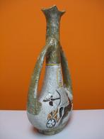 retro vintage decanter met Egyptische decoratie 70s, Ophalen of Verzenden