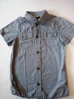 Leuke blouse klein ruitje 134, Jongen, Gebruikt, Ophalen of Verzenden, Overhemd of Blouse