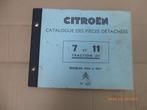 Onderdelen boek Citroen traction avant, Boeken, Diverse, Ophalen of Verzenden, Zo goed als nieuw, Citroën