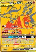 2021 Pokémon Reshiram & Charizard GX #SM247 RAW, Ophalen of Verzenden, Zo goed als nieuw