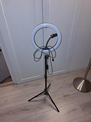 Ringlamp voor foto, video opnames/ MINIMAAL 20 euro beschikbaar voor biedingen